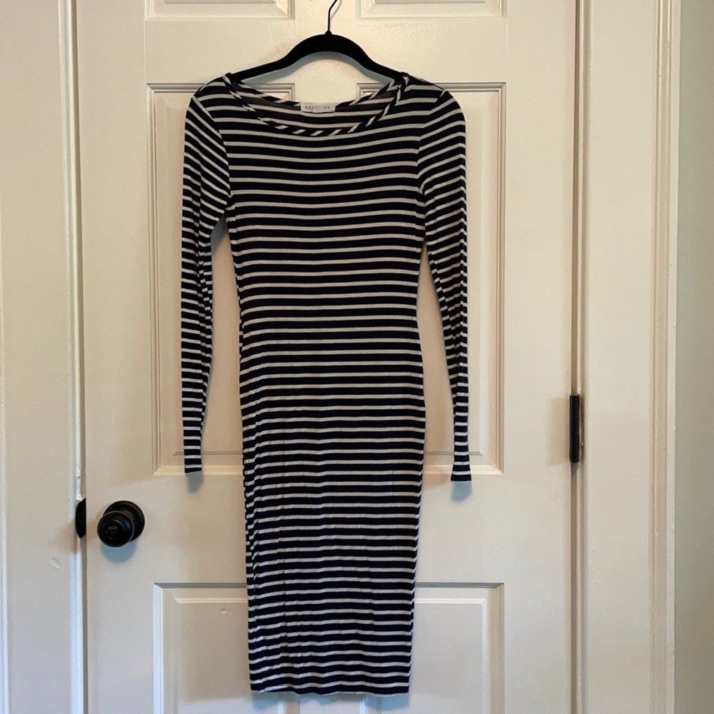 Socialite Long Sleeve Body Con Dress